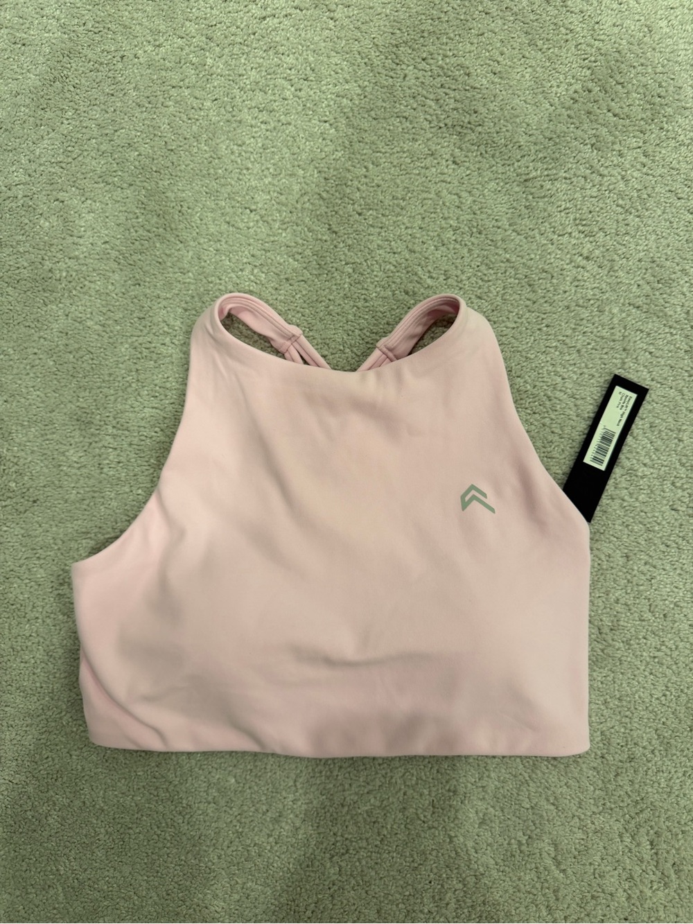 Oner Active Light Pink High-Neck Tank Top